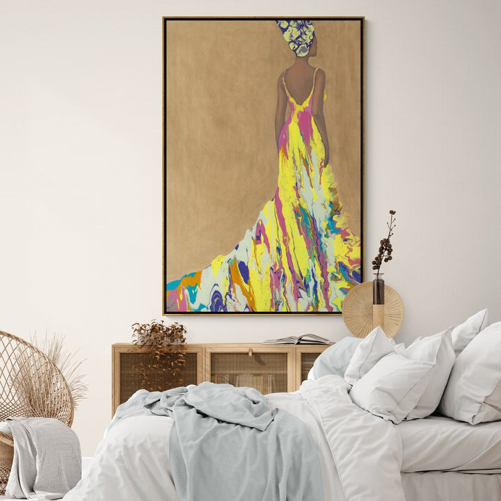 "FLOWING GRACE" CANVAS ART