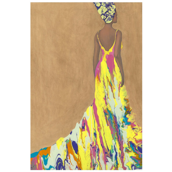 "FLOWING GRACE" CANVAS ART