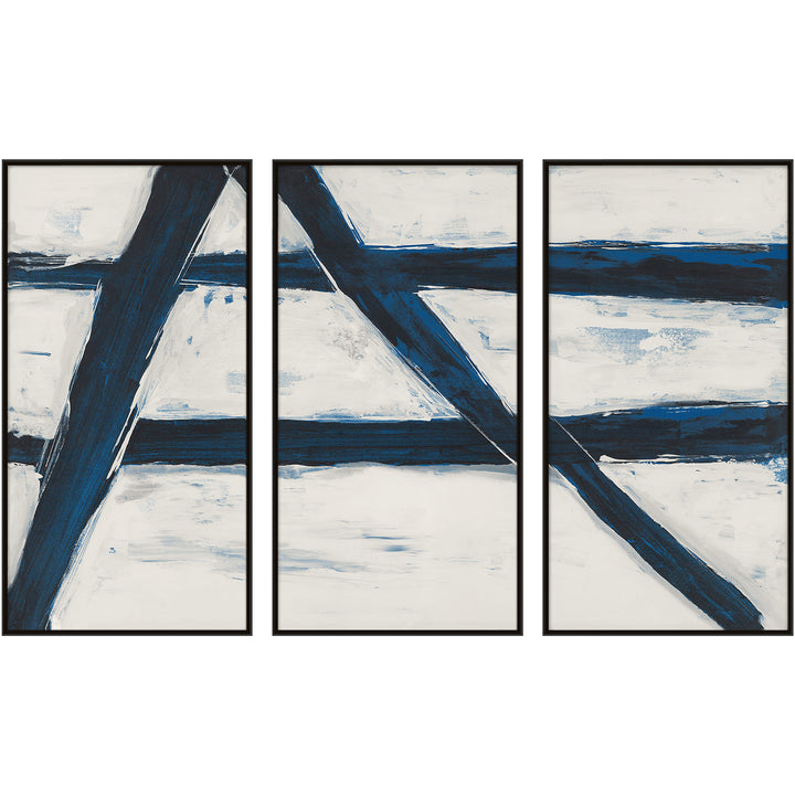 "FREE FALLING" CANVAS ART TRIPTYCH