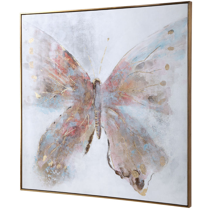 "FREE FLYING" HAND PAINTED CANVAS