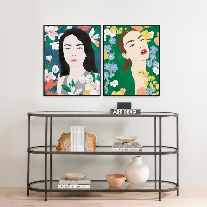 "GARDEN PARTY II" CANVAS ART