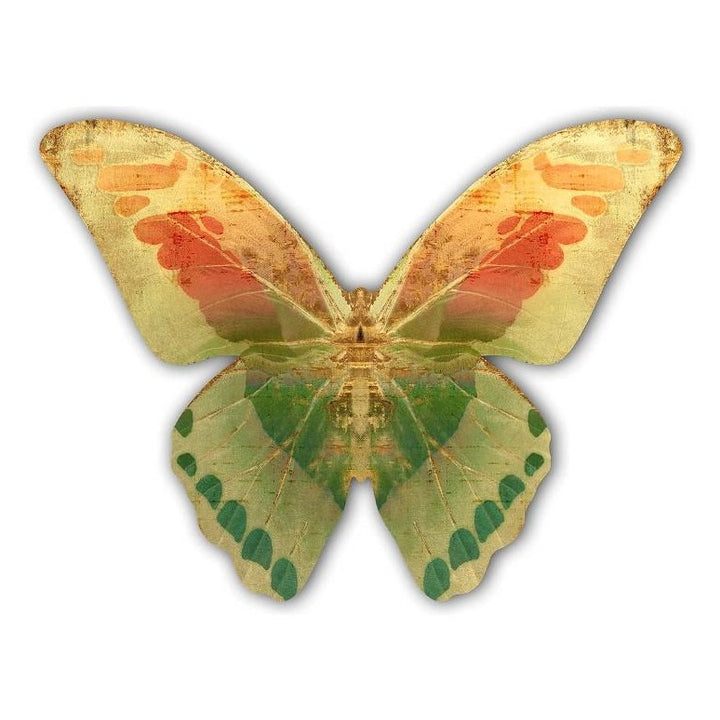 "WINGS OF LOVE"  METALLIC GOLD PLEXI WALL ART SERIES