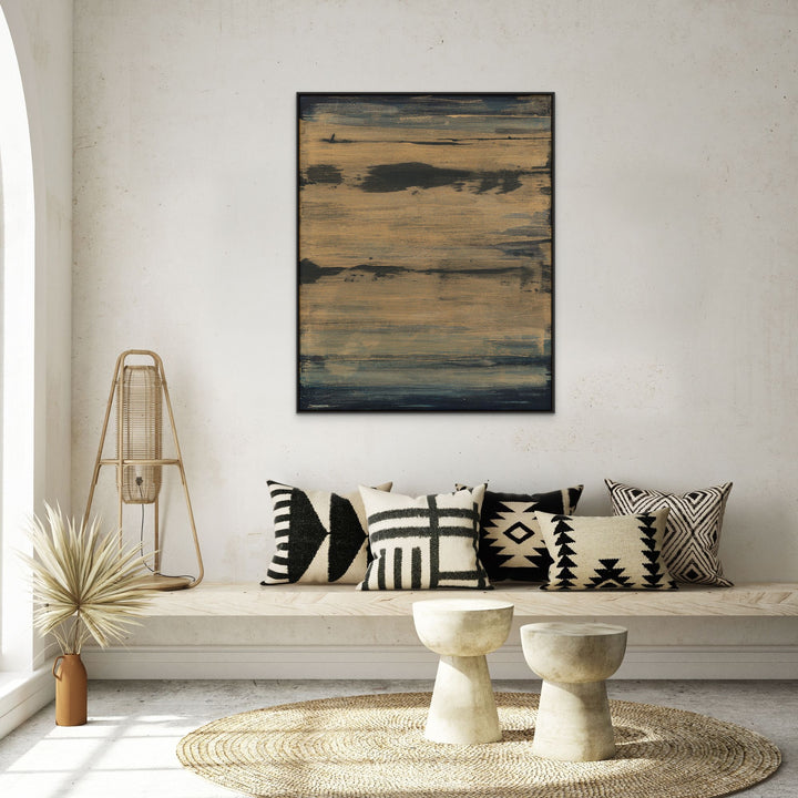 "GROUNDSWELL" LINEN ART