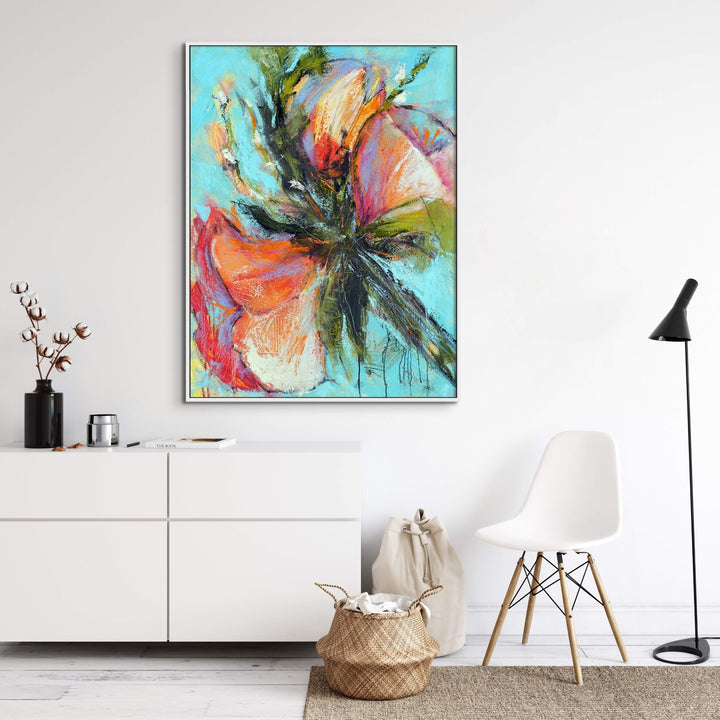 "HAPPY" CANVAS ART