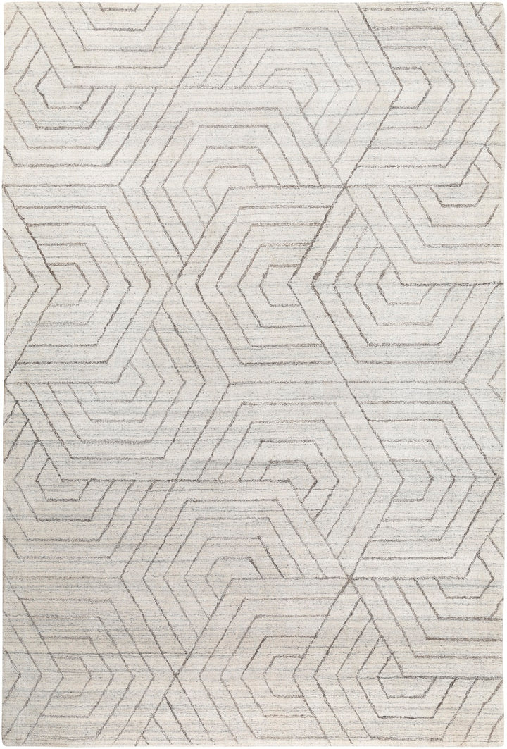 AKIDO VISCOSE RUG: WHITE