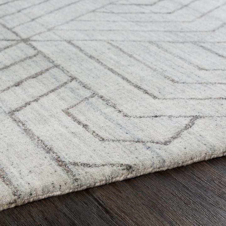 AKIDO VISCOSE RUG: WHITE