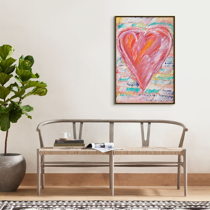 "KIND HEART" CANVAS ART