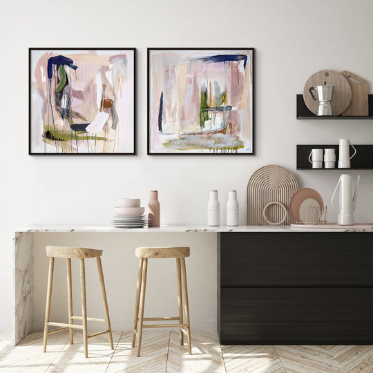"LAVENDER SPRING II" CANVAS ART