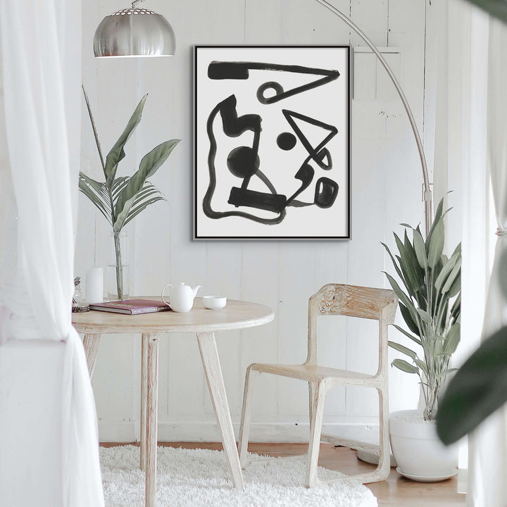"LINES IN REVERSE" CANVAS ART SERIES