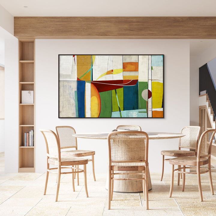 "LITTLE FISH BIG POND" CANVAS ART