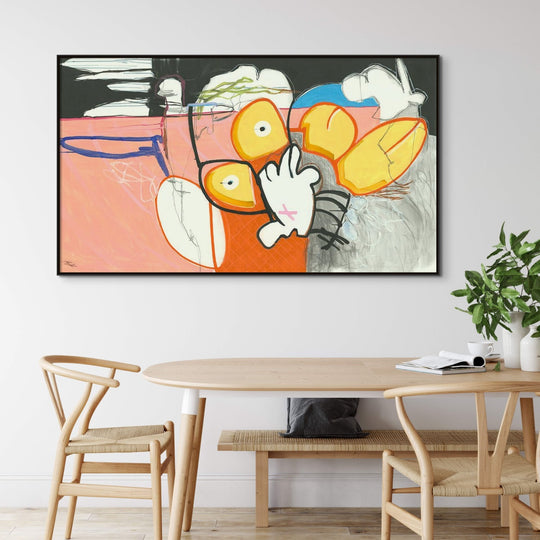 "MICKEY'S DREAM" CANVAS ART
