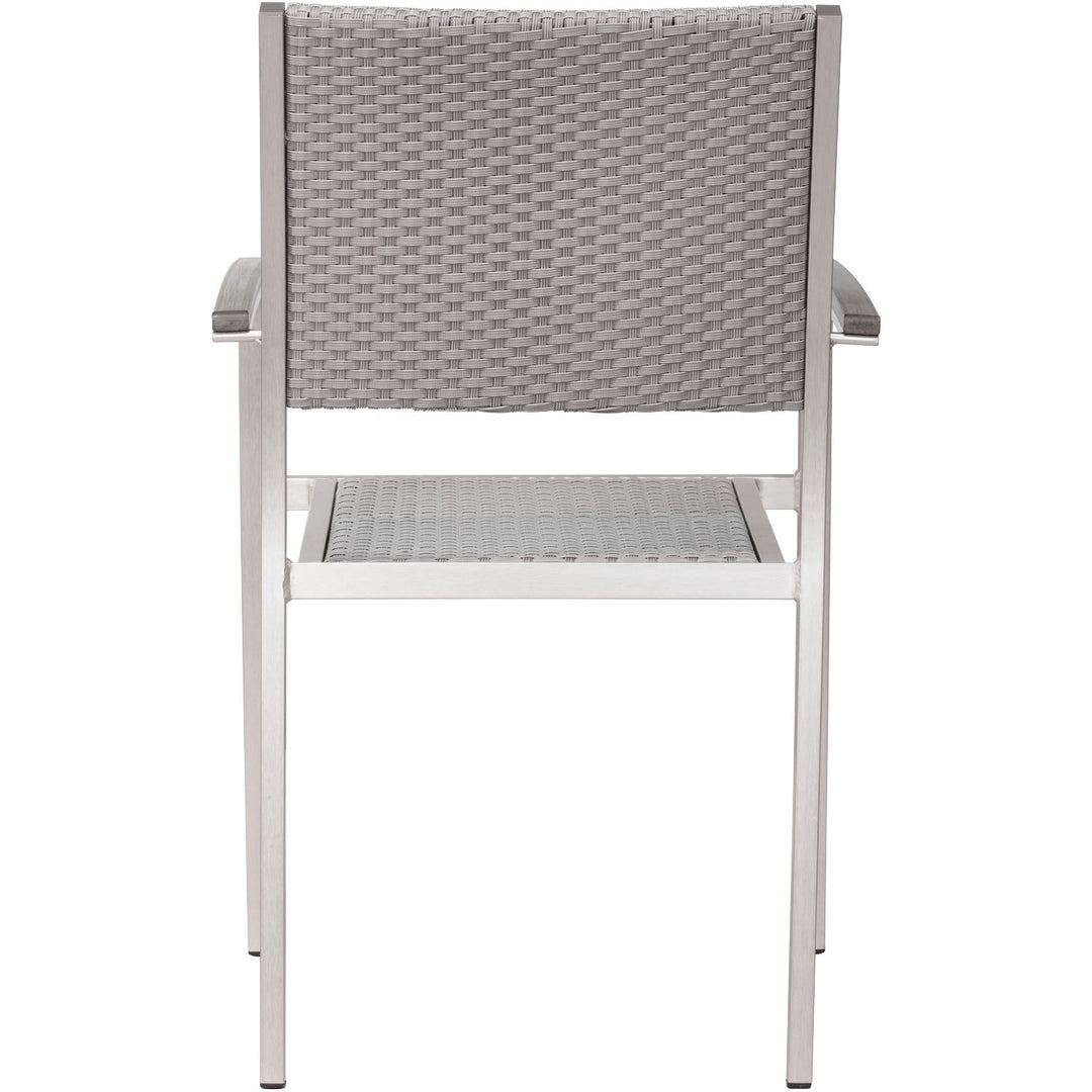THE MINIMALIST OUTDOOR DINING ARM CHAIR | SET OF 2