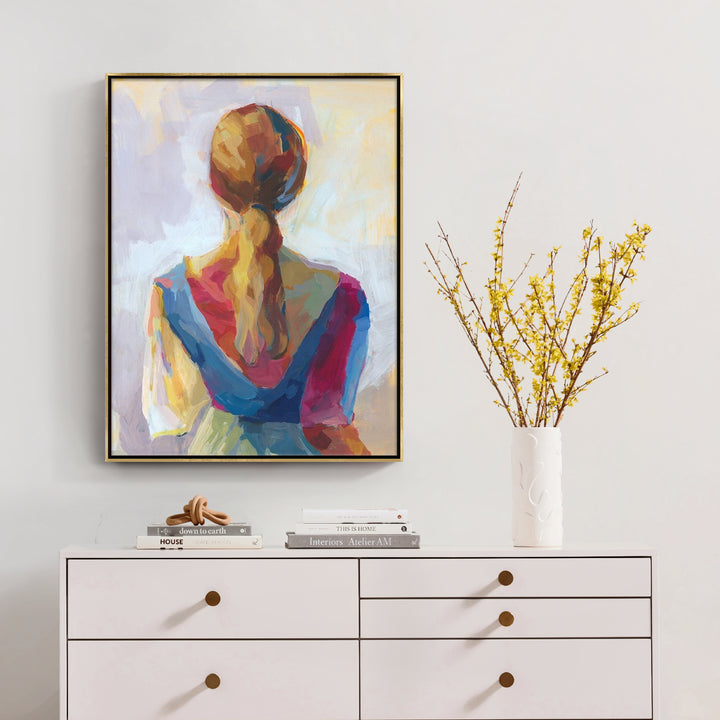 "MOODY II" CANVAS ART