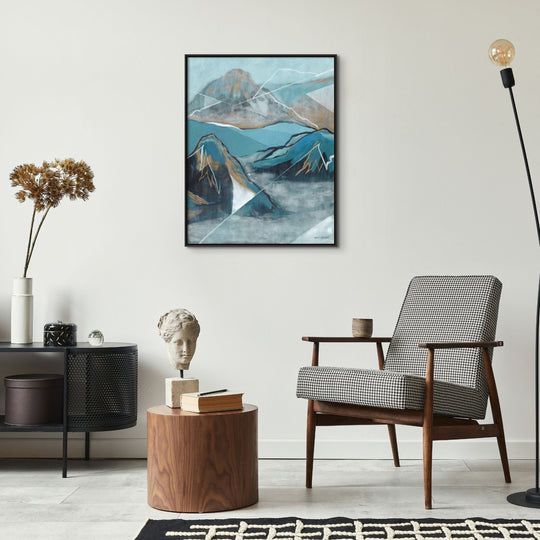"MOUNTAIN RAYS" CANVAS ART