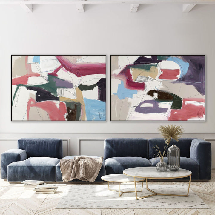 "MUFFLED APPROACH II" CANVAS ART