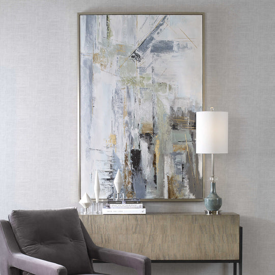"NATURAL SPRINGS" HAND PAINTED CANVAS ART