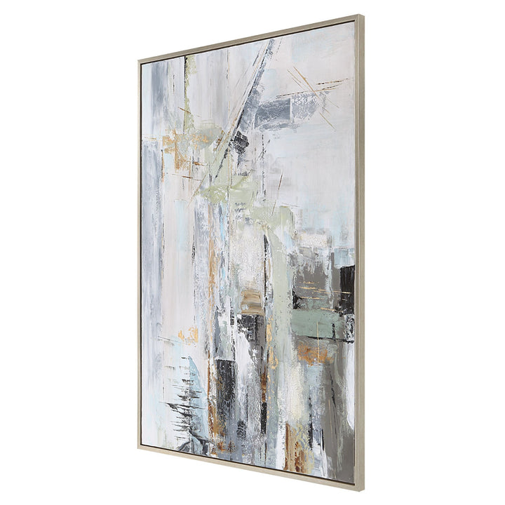 "NATURAL SPRINGS" HAND PAINTED CANVAS ART