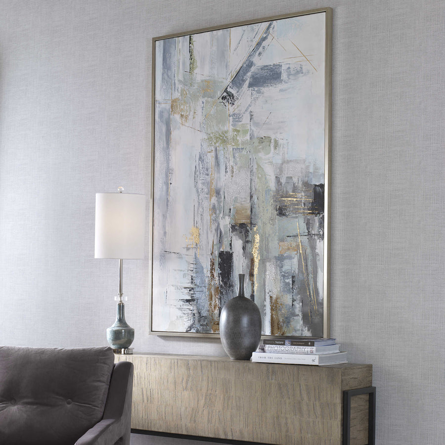 "NATURAL SPRINGS" HAND PAINTED CANVAS ART