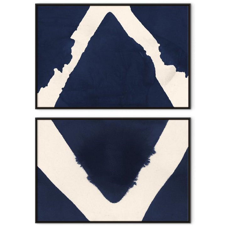 "NAVY ARROW" CANVAS ART