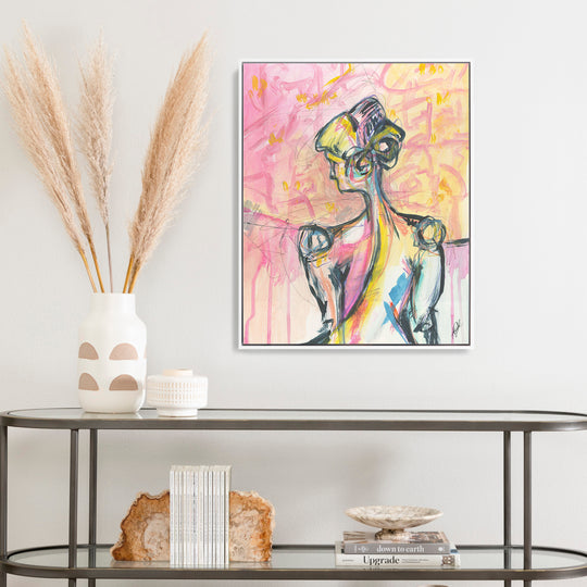 "NUDE 411" CANVAS ART