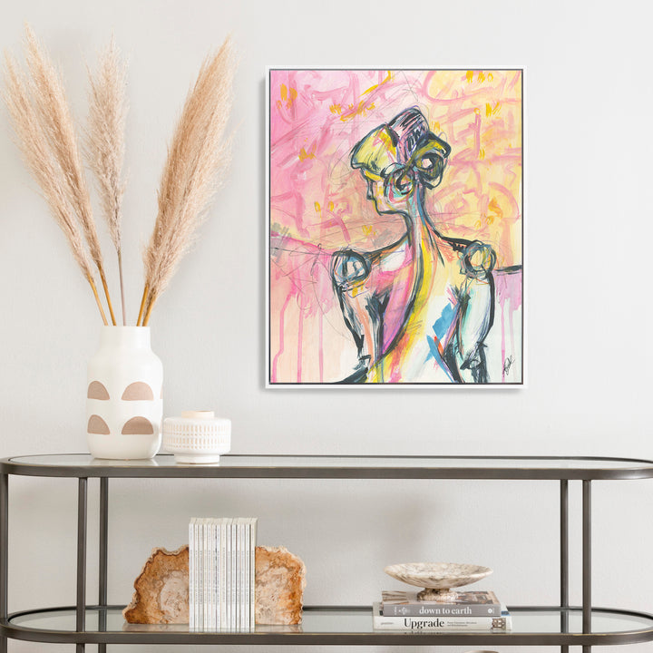 "NUDE 411" CANVAS ART
