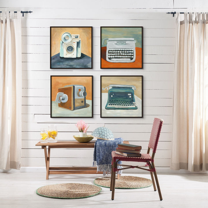 "OLD MEMORIES" CANVAS ART | SET OF 4