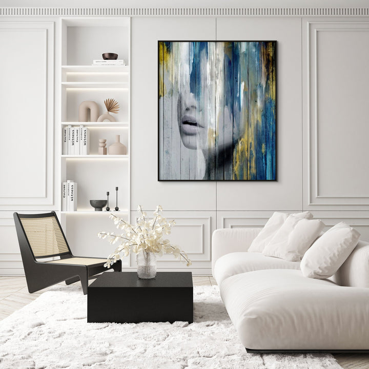 "PAINTED VEIL" CANVAS ART