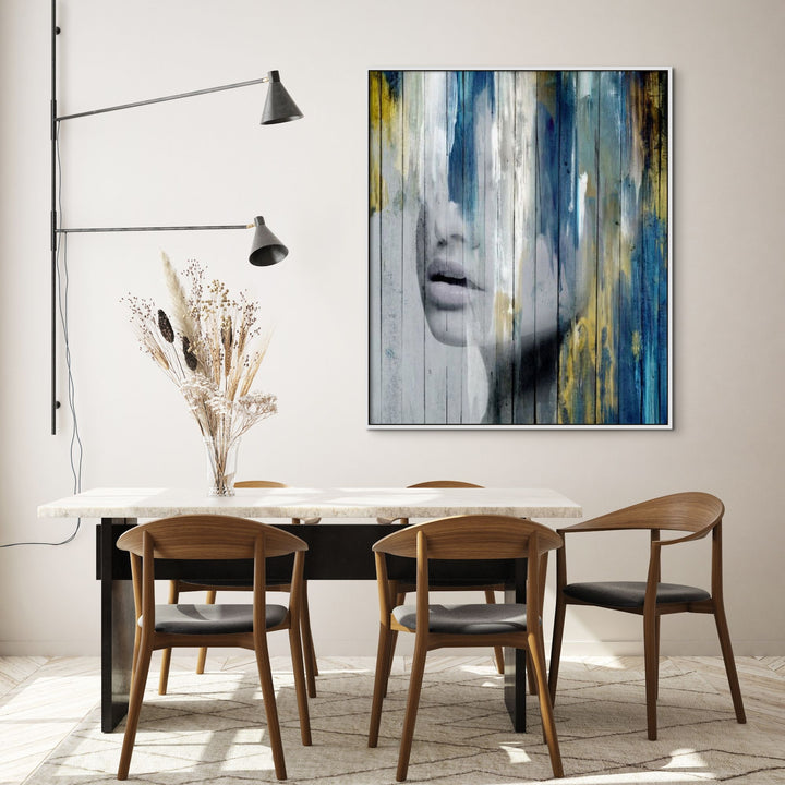 "PAINTED VEIL" CANVAS ART
