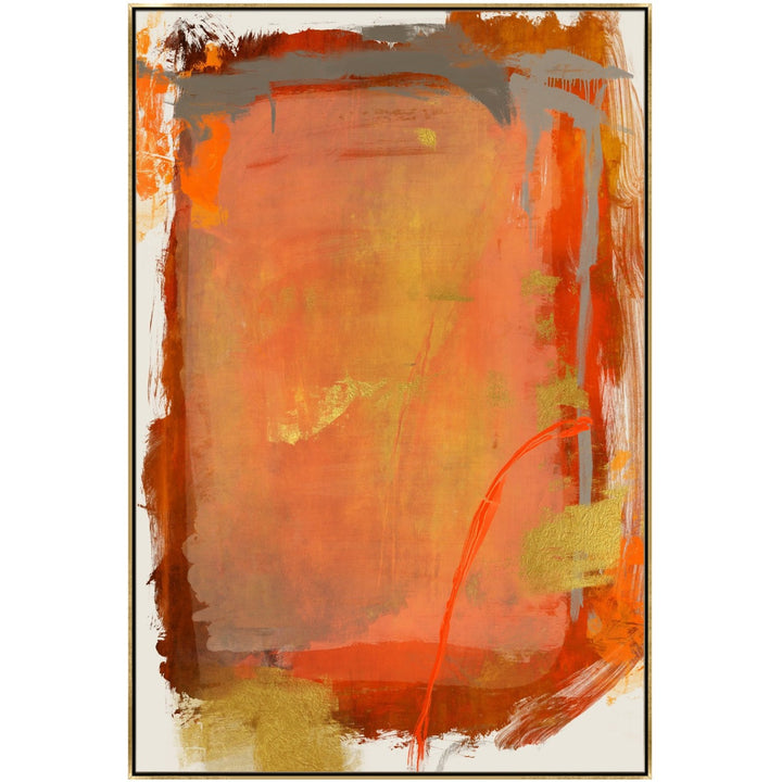"PERSIMMON SPLASH" CANVAS ART