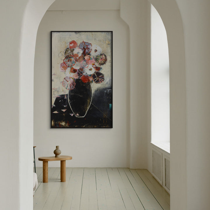 "PICTORIAL VASE" CANVAS ART