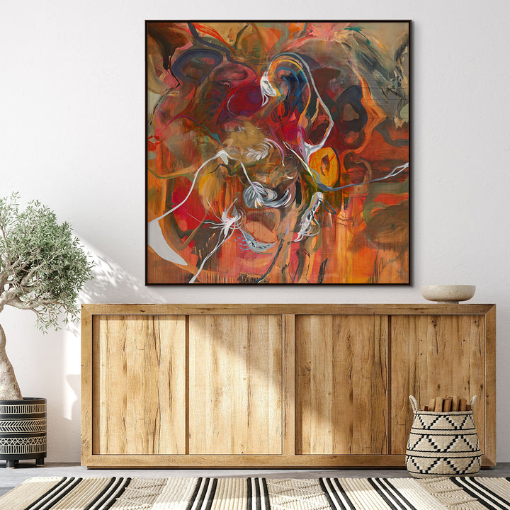 "PINK OPAQUE" CANVAS ART
