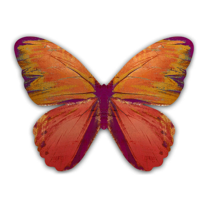 "WINGS OF LOVE"  METALLIC GOLD PLEXI WALL ART SERIES