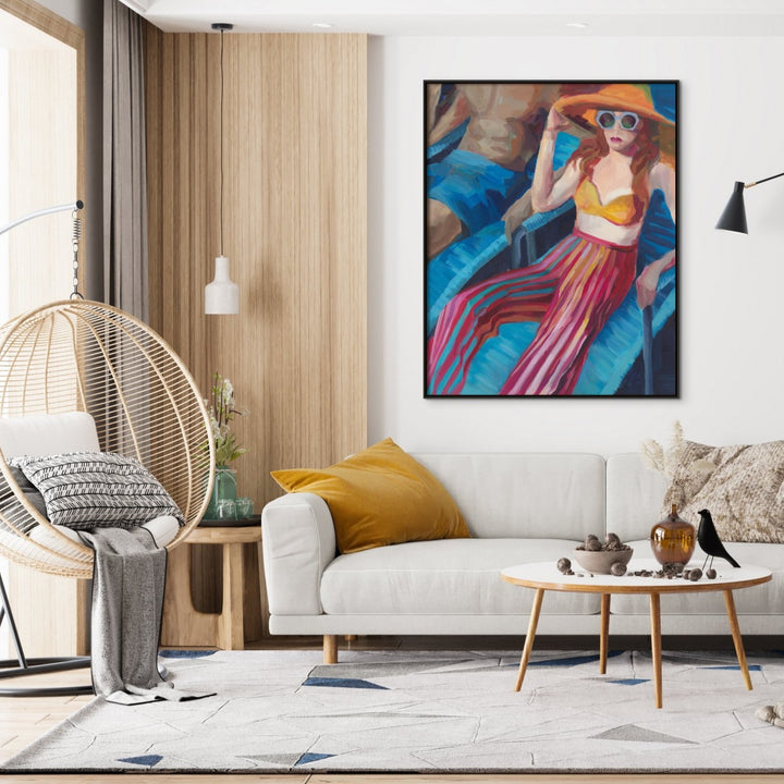 "POOL PARTY" CANVAS ART