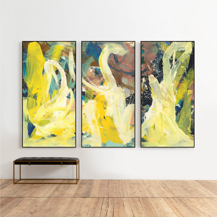 "REFLECTING SUNLIGHT III" CANVAS ART