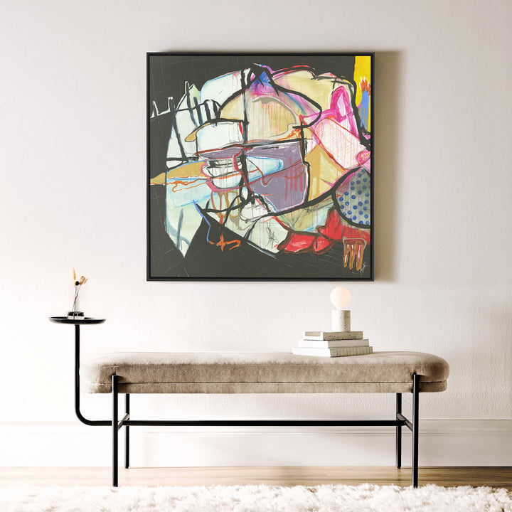 "SATURDAY SONG I" CANVAS ART