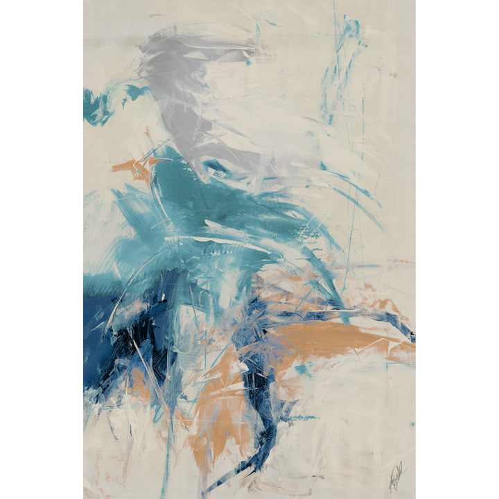 "SCRAPPY I" CANVAS ART