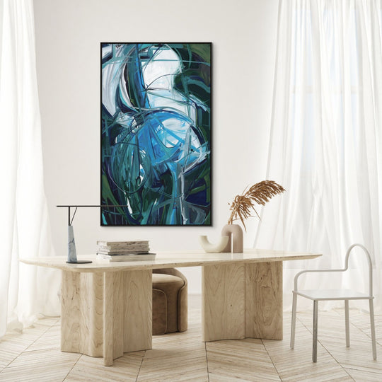 "SEEING RIGHT THROUGH" CANVAS ART
