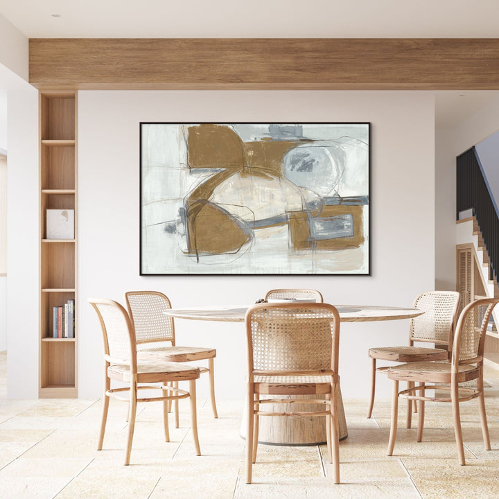 "SHIFTING METHOD" CANVAS ART