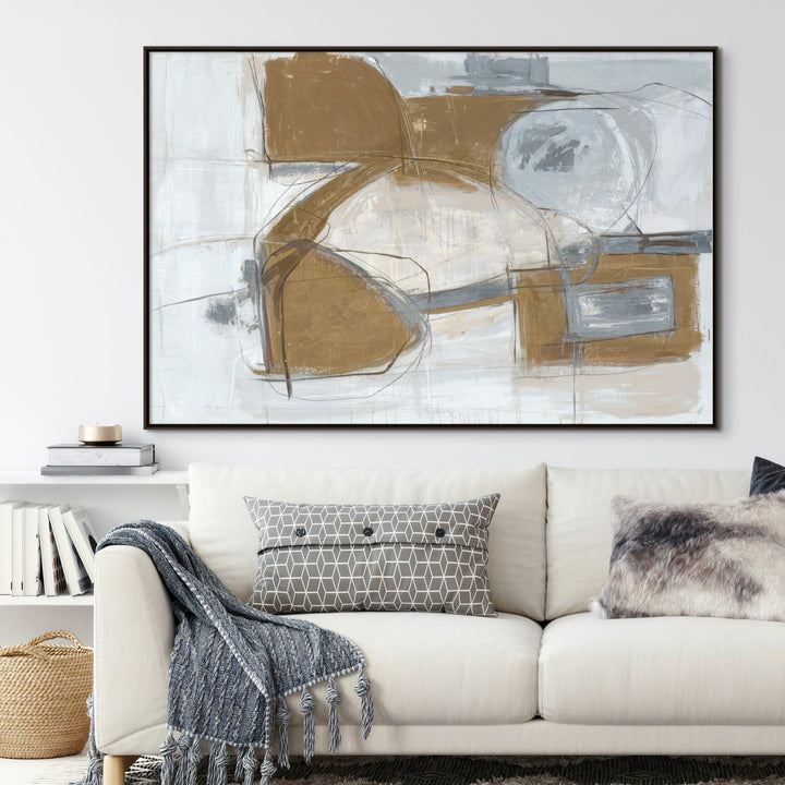 "SHIFTING METHOD" CANVAS ART