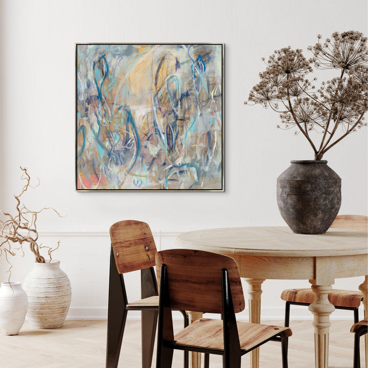 "STOP AND GO" CANVAS ART