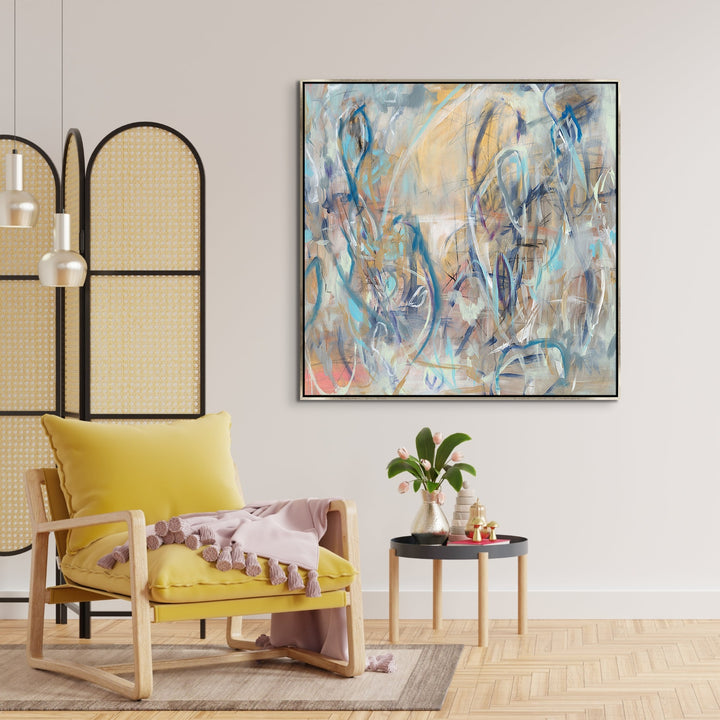"STOP AND GO" CANVAS ART