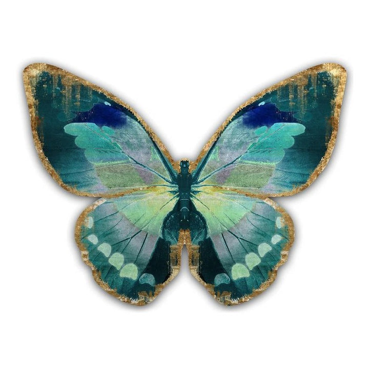 "WINGS OF LOVE"  METALLIC GOLD PLEXI WALL ART SERIES
