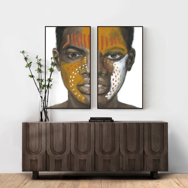 "THE REAL YOU" CANVAS ART
