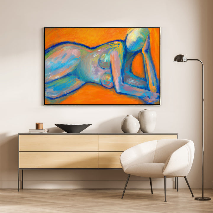 "THE WAITING GAME" CANVAS ART