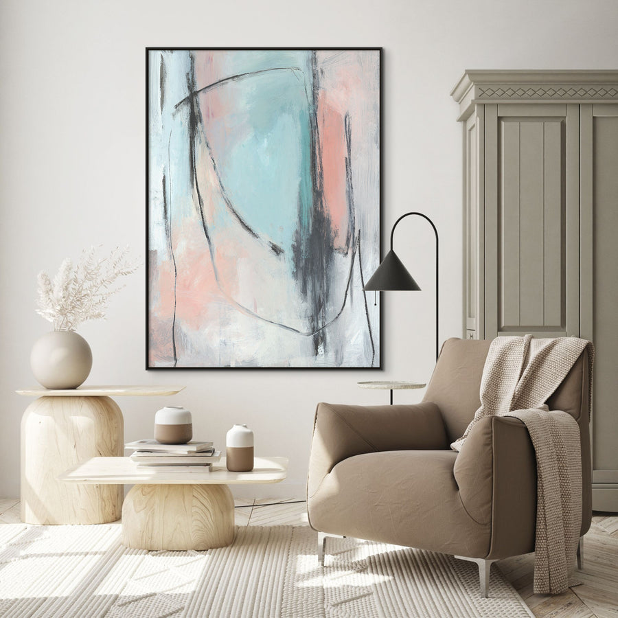 "THERE IS NO FEAR I LOVE" CANVAS ART