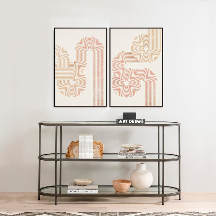 "THOROUGHFARE" CANVAS ART DIPTYCH