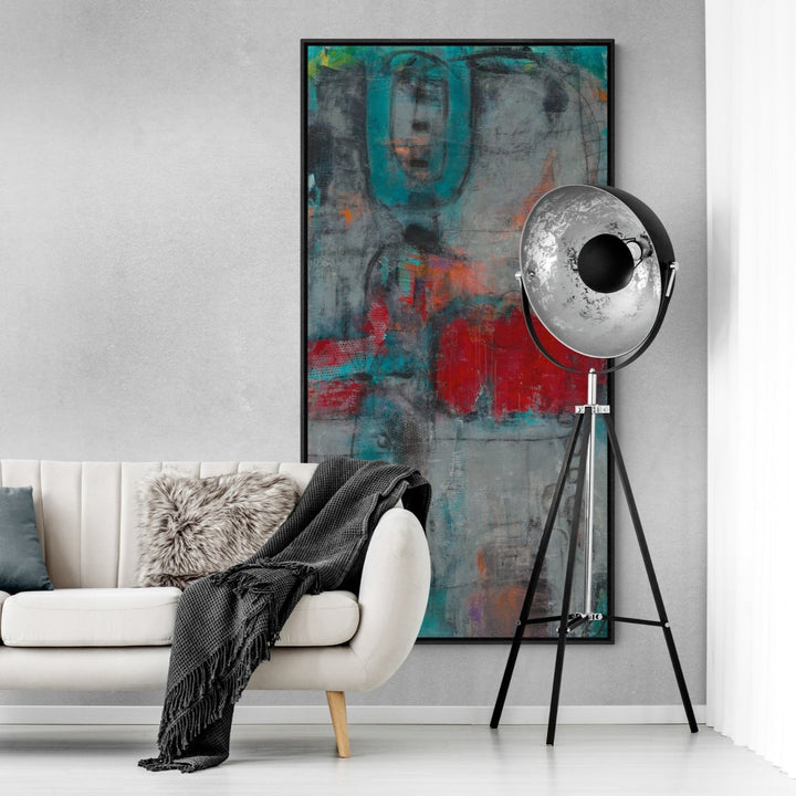 "TOM BOYS WEAR BLUE" CANVAS ART