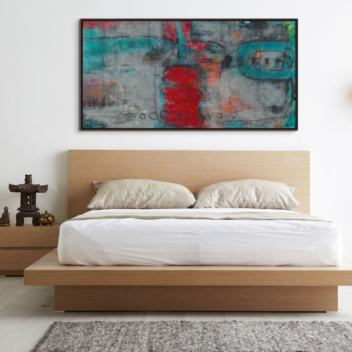 "TOM BOYS WEAR BLUE" CANVAS ART