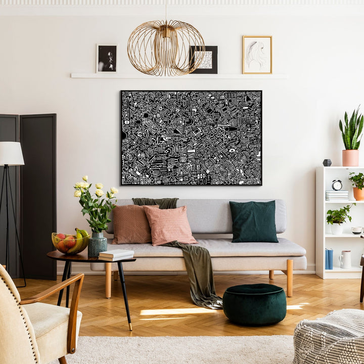 "TOME" CANVAS ART