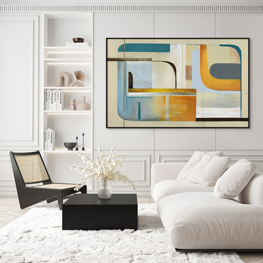 "TURNABOUT" CANVAS ART